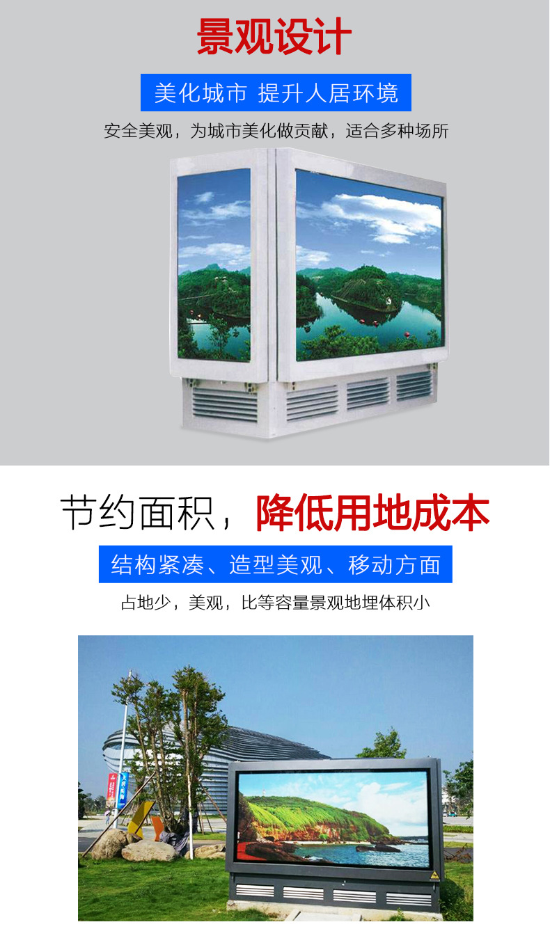 箱式變壓器1000kva 地埋式箱變 戶外景觀變電站 成套定制-創(chuàng)聯匯通示例圖4